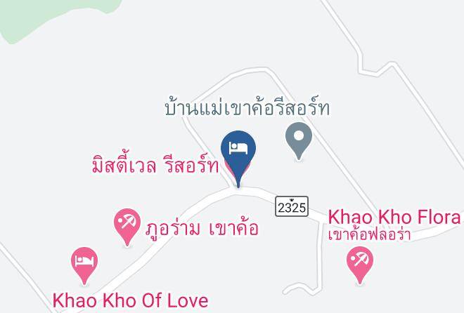 Misty Vale Resort Map - Phetchabun - Amphoe Khao Kho