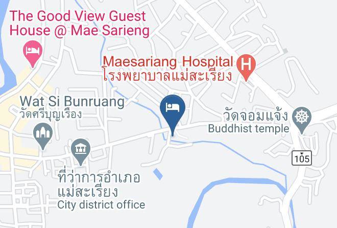 Amphoe Mae Sariang - Mit Aree 2 Maps