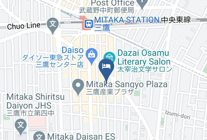 Mitaka City Hotel Map