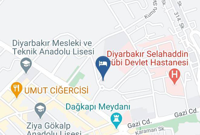 Yenisehir - Mitannia Regency Hotel Maps