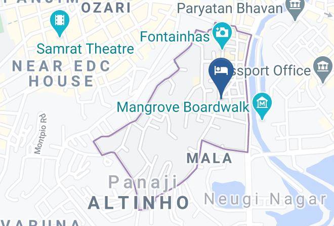 Mitaroy Goa Hotel Map