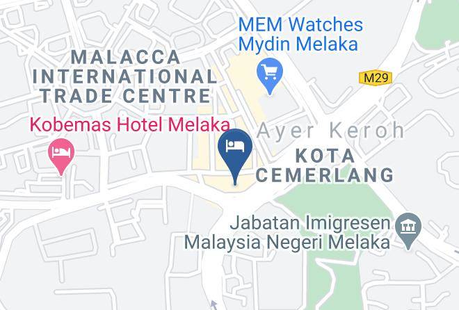 Melaka Tengah - Mitc Residence Maps