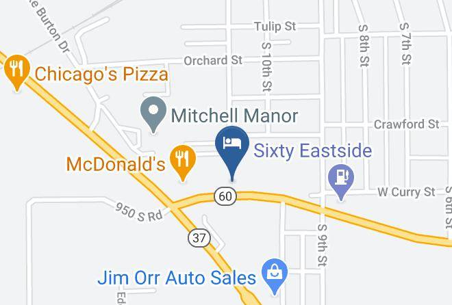 Lawrence - Mitchell Inn Motel Maps