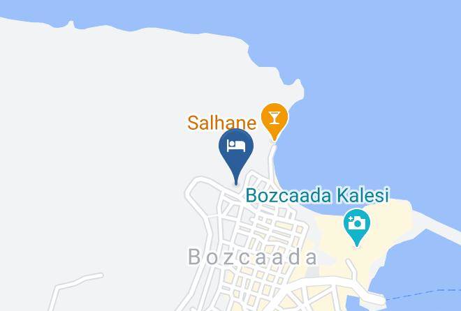 Bozcaada - Mitos Butik Otel Maps