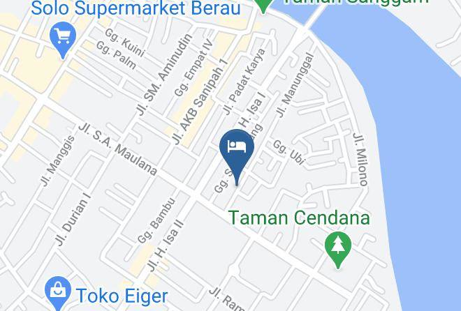 Berau Regency - Mitra Klasik Maps