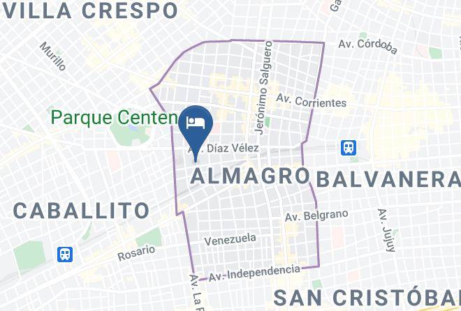 Buenos Aires - Hotel Mitre Suites Maps