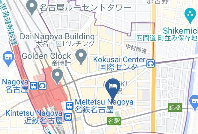 Nagoya City Nakamura Ward - Mitsui Garden Hotel Nagoya Premier Maps