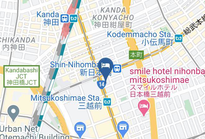 Chuo Ward - Mitsui Garden Hotel Nihonbashi Premier Maps