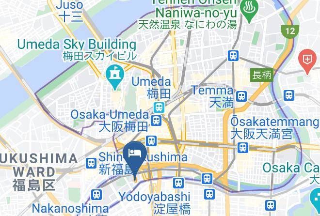 Osaka City Kita Ward - Mitsui Garden Hotel Osaka Premier Maps