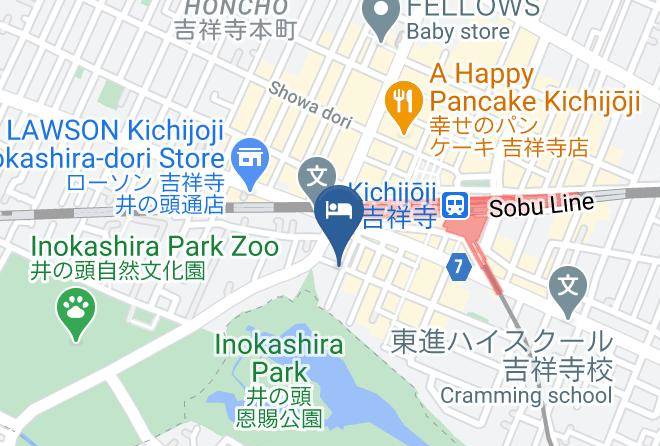 Musashino City - Mitsui Ryokan Maps