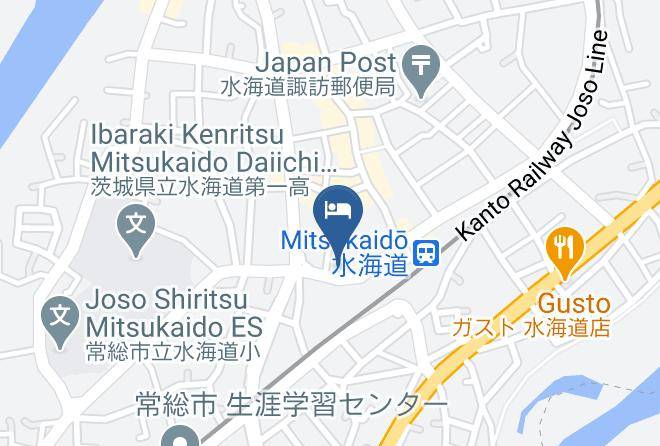 Joso City - Mitsukaido Dai Ichi Hotel Maps