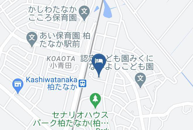Mitsukaido Sky Hotel Map