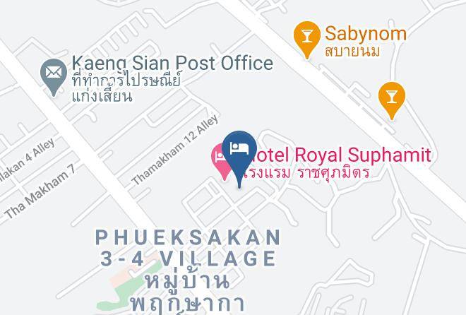 Amphoe Mueang Kanchanaburi - Mittapan Hotel Maps