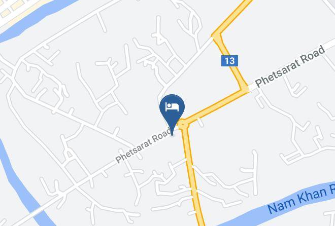 Louangphrabang - Mittaphap Hotel Ii 2 Maps