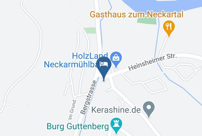 Neckar Odenwald Kreis - Mittelalterliche Herberge Zum Alten Marstall Maps