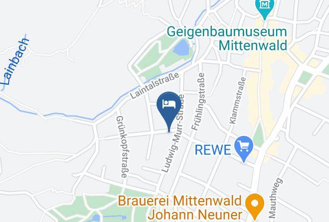 Garmisch Partenkirchen - Mittenwald Haus Bayerland Maps