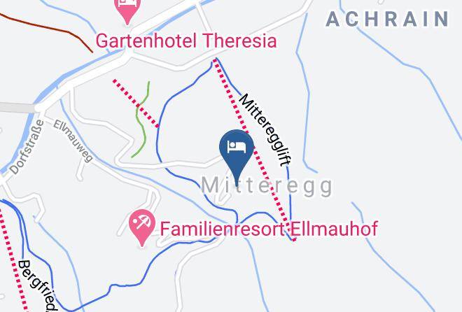 Zell Am See - Mitteregghof Saalbach Maps