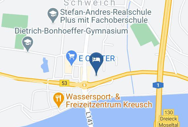 Mittlers Restaurant Hotel Schweich Map