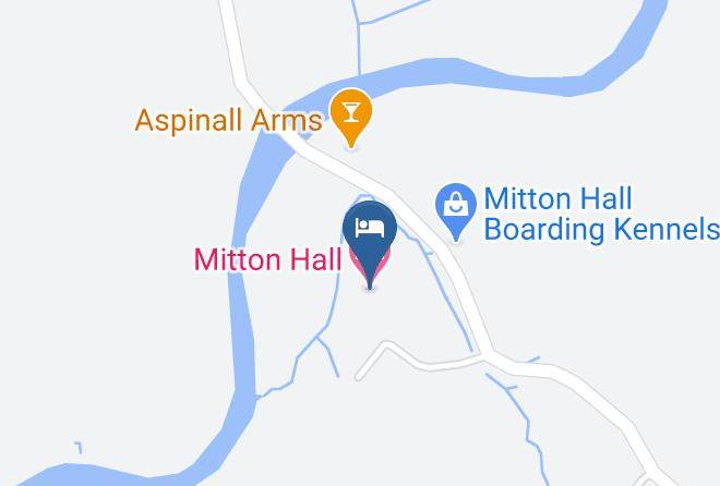 Lancs - Mitton Hall Hotel Maps