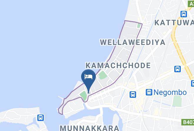 Colombo - Miura Dutch Edge Hotel Maps