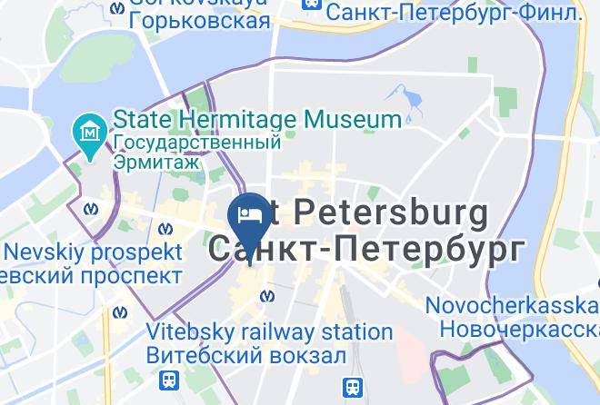 Mix Hotels Rubinstein Map