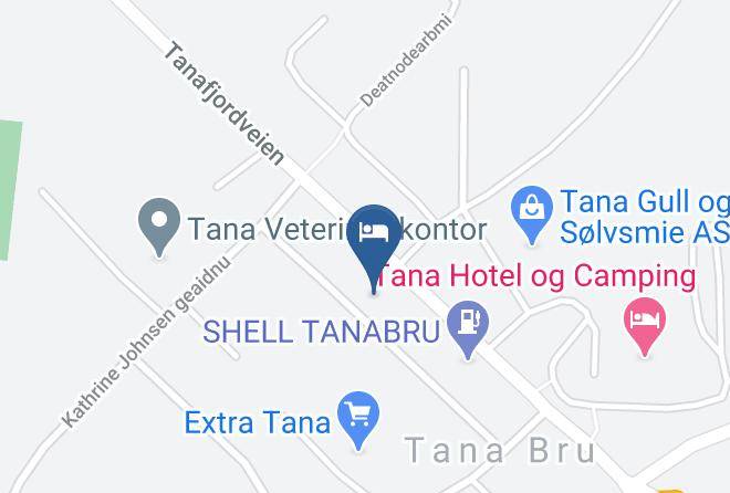 Tana - Mix Tigern Kiosk And Accommodation Maps