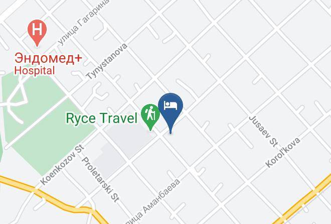 Karakol - Mixx Hotel Maps
