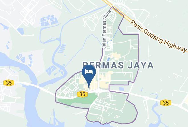 Johor Bahru - Miyabi Hotel Permas Maps