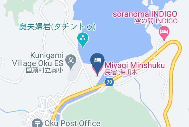 Kunigami Vil Kunigami District - Miyagi Minshuku Maps