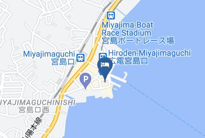 Hatsukaichi City - Miyajima Coral Hotel Maps