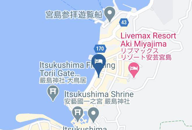 Hatsukaichi City - Miyajima Kinsuikan Maps