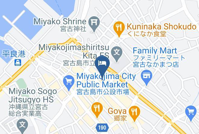 Miyakojima City - Miyako Central Hotel Maps