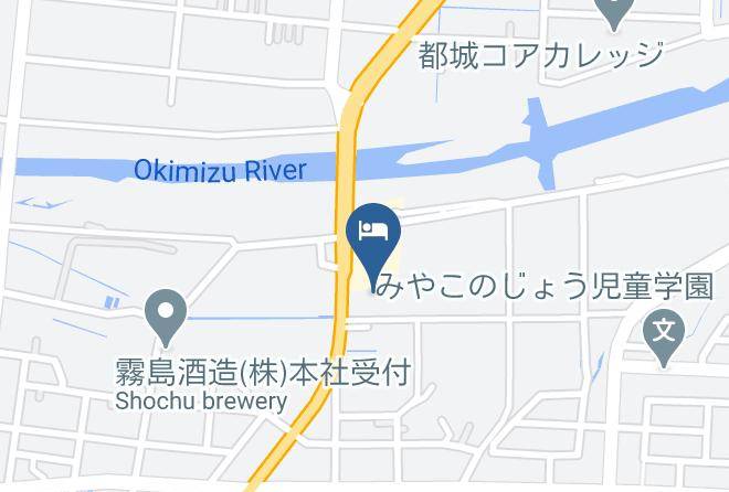 Miyakonojo City - Miyakonojo Sun Plaza Hotel Maps