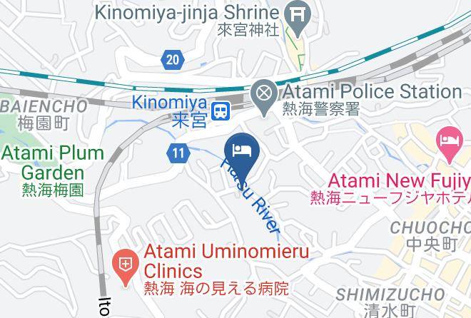Atami City - Miyakoso Maps
