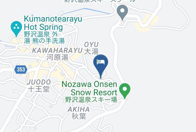 Nozawaonsen Vil Shimotakai District - Miyanowaki Maps