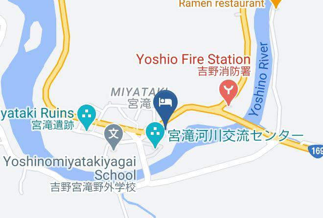 Yoshino Townyoshino District - Miyataki Onsen Matsuya Maps