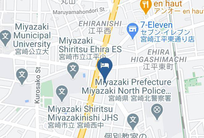 Miyazaki City - Miyazaki Daiichi Hotel Maps