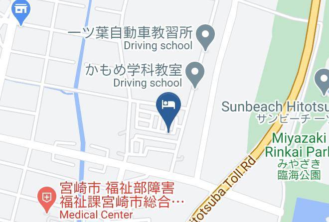Miyazaki City - Miyazaki Minshuku Ryokan Fumiya Maps