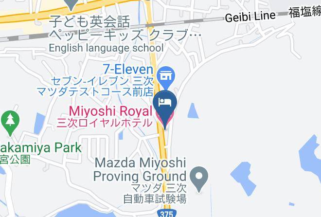 Miyoshi City - Miyoshi Royal Hotel Maps