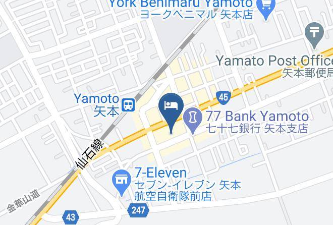 Higashimatsushima City - Miyoshi Ryokan Maps