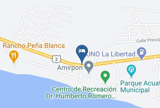 La Libertad - Mizata Point Resort Maps
