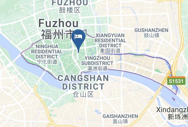 Fuzhou - Mizga Fashion Hotel Maps