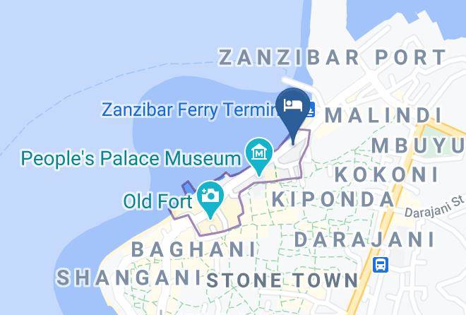 West - Mizingani Seafront Hotel Maps