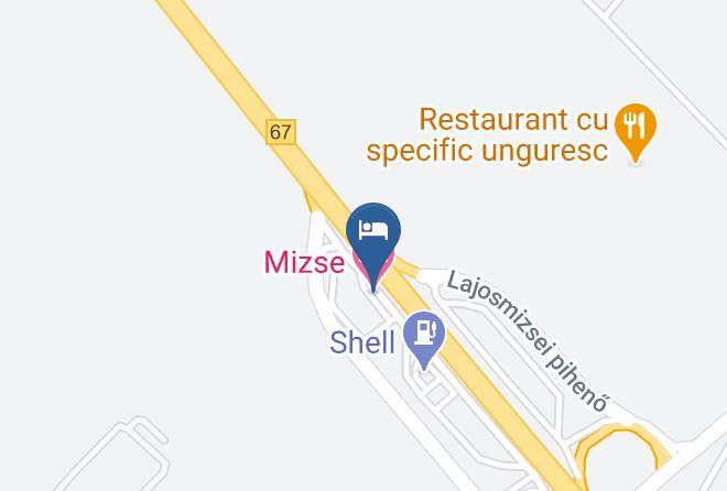 Mizse Motel Map