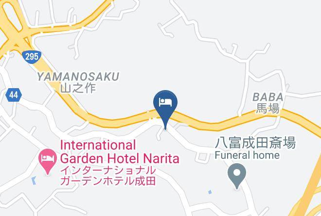 Narita City - Mizuho Hotel Maps