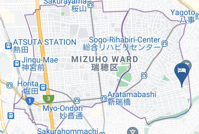 Mizuho Urban Hotel Map