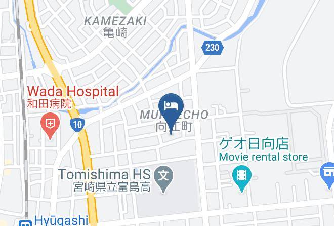 Hyuga City - Mizukamiso Maps