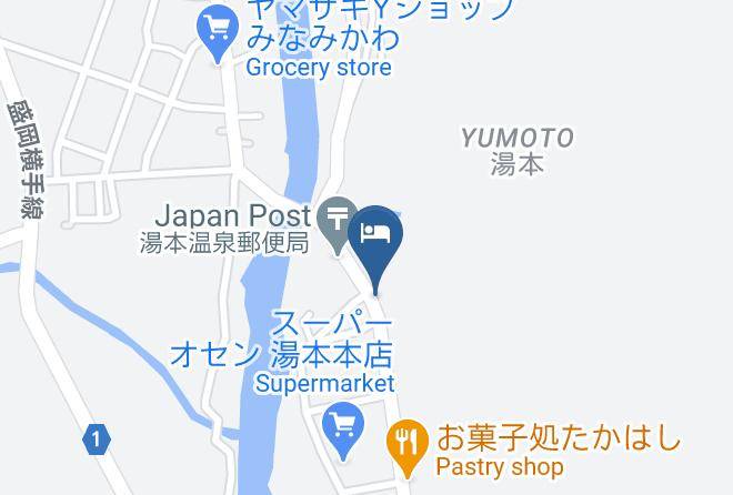 Nishiwaga Townwaga District - Mizusawa Kita Hotel Maps