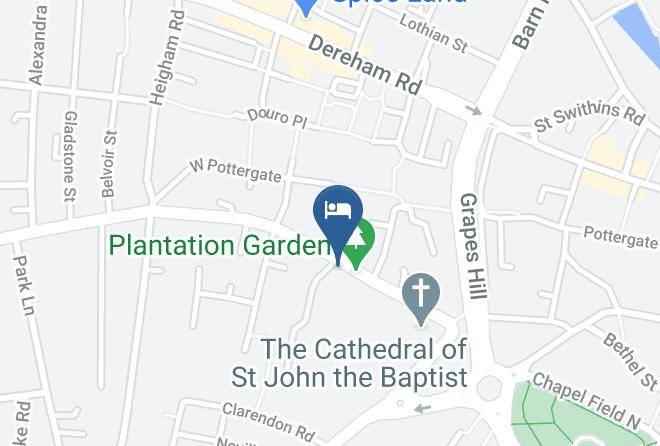 Mjb The Beeches Hotel Map