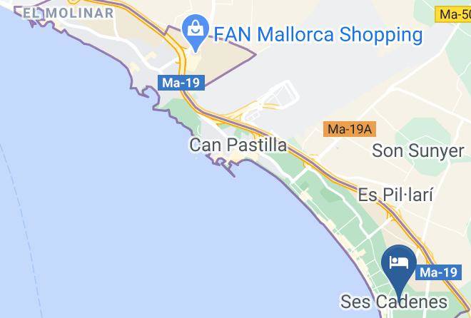 Baleares - Mll Palma Bay Club Resort Maps